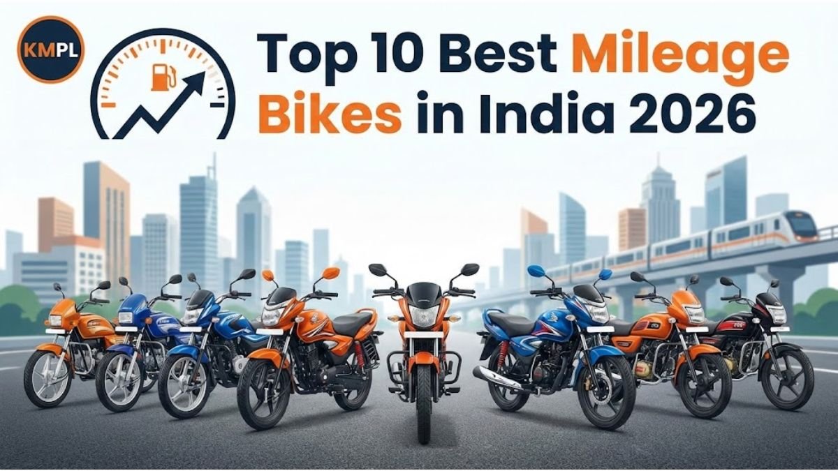 Top 10 Best Mileage Bikes in India 2026 | MyBikewala 1 Top 10 Best Mileage Bikes in India 2026